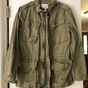 J. Crew olive green jacket size Medium